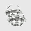 LunarFlow Stainless Steel Sink Strainer (2-Pack)